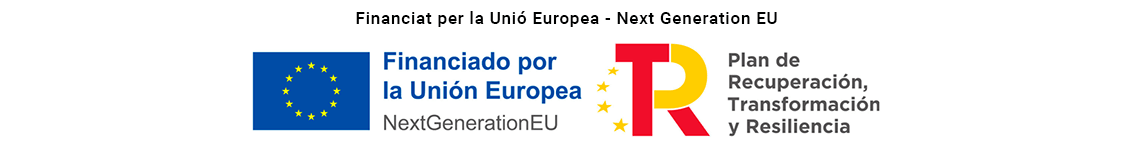 Finançat per la Unió Europea — NextGenerationEU