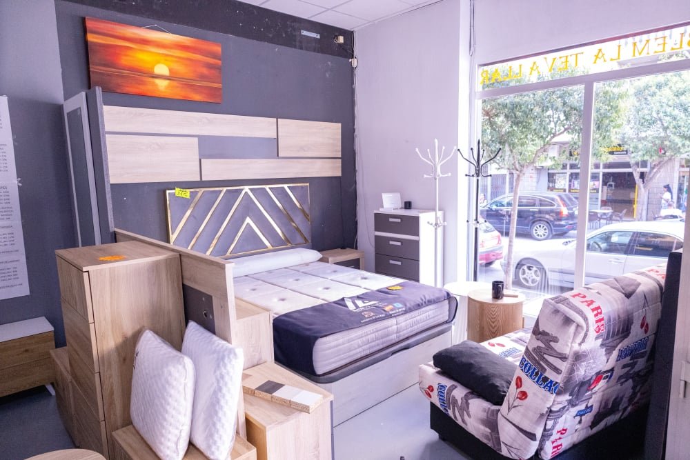 Habitació i complements a la botiga